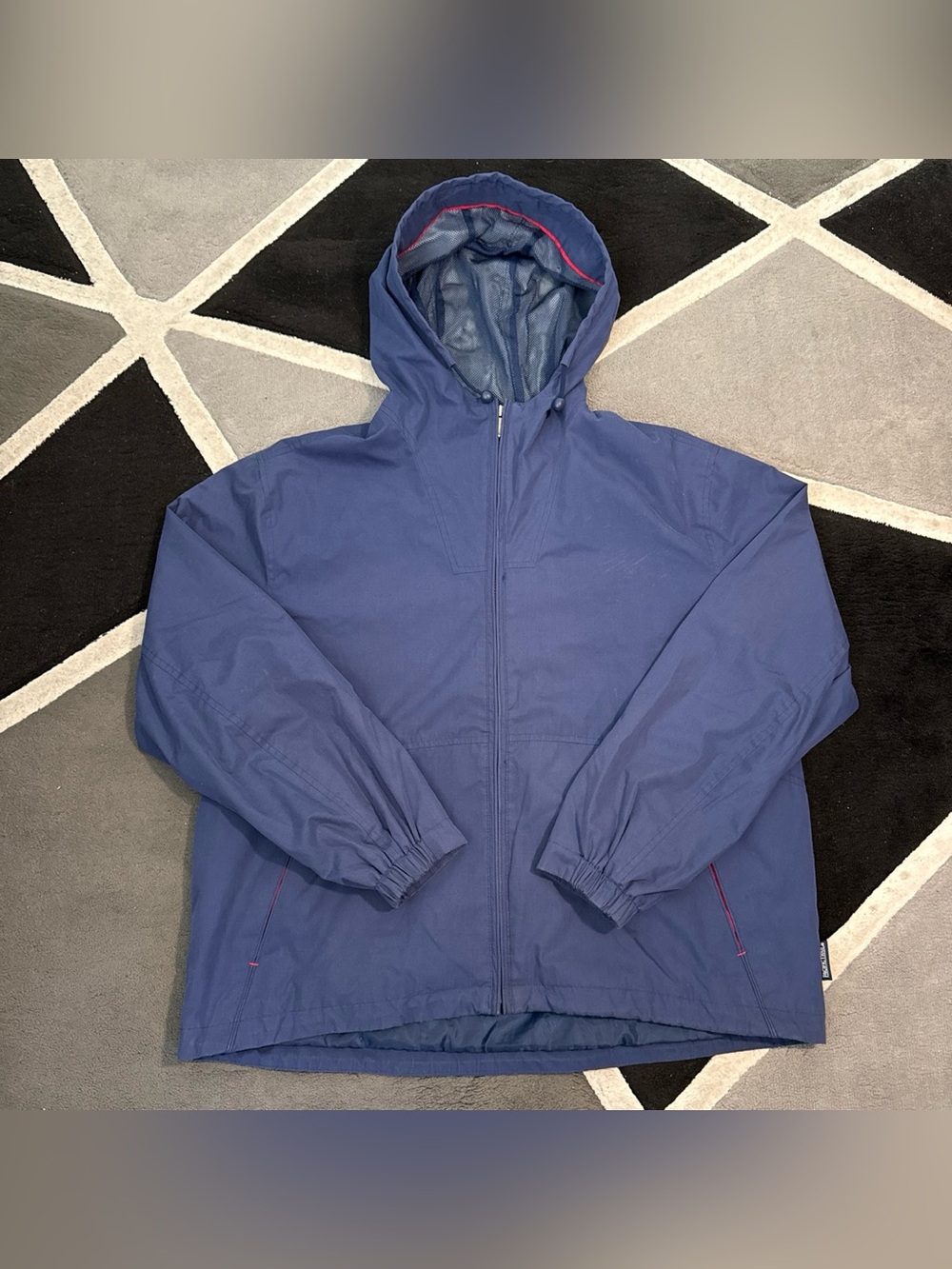 Pacific Trail Navy blue windbreaker jacket